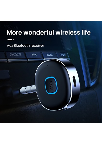 Gümüş Bluetooth Ses Alıcısı 2-In-1 Bluetooth Adaptörü Verici Alıcı 3.5mm Aux Jack Ses Kablosuz Adaptör Araba Pc Dizüstü Bilgisayarlar Için (Yurt Dışından) modelleri