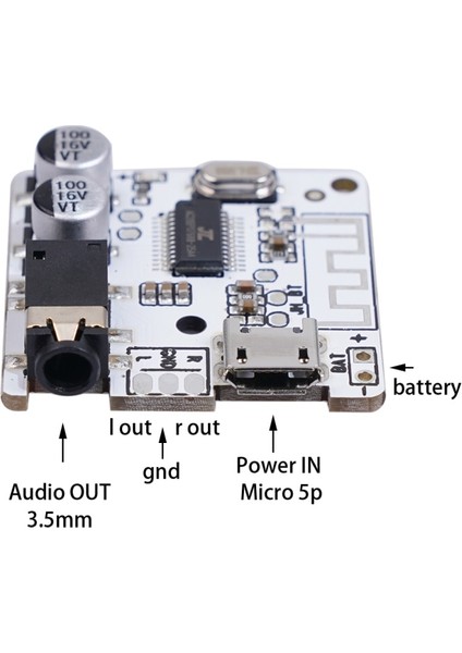 01 Bluetooth 5.0 Alıcı Stereo Müzik 3.5mm Dıy Araba Bluetooth Ses Alıcısı Wav + Ape + Flac + Mp3 Kayıpsız Kod Çözme (Yurt Dışından) modelleri