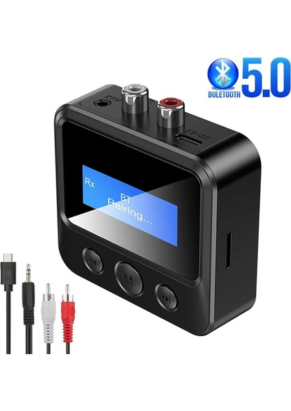 Bluetooth V5.0 2023NEW Bluetooth 5.0 Verici Alıcı Edr Kablosuz Adaptör USB Dongle 3.5mm Aux Rca Tv Pc Kulaklıklar Için Ev Stereo Araba Hı (Yurt Dışından) fiyatları