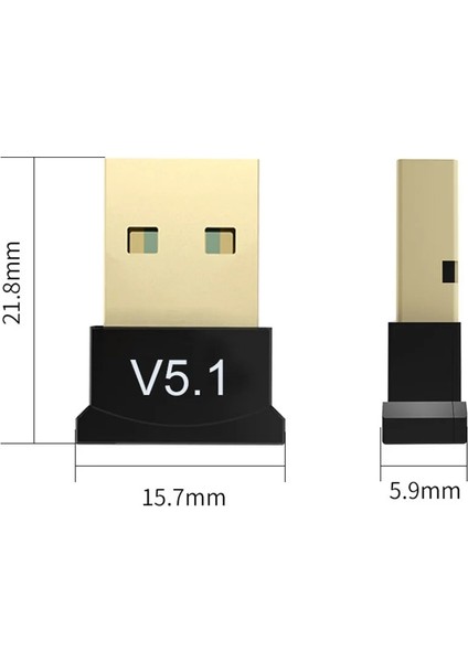 3 Adet Bluetooth Uyumlu Adaptör DC5V Bluetooth Uyumlu Verici Ses Alıcı Verici Dizüstü Bilgisayar Için Masaüstü Bilgisayar (Yurt Dışından)