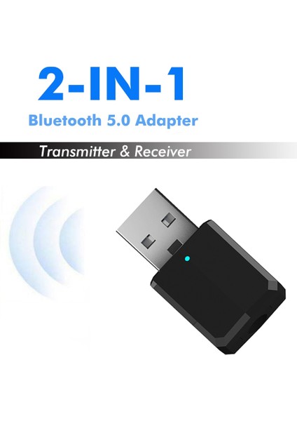 Siyah Bluetooth 5.0 Kablosuz Av Alıcısı-Vericisi Alıcı Mini USB 3.5mm Aux Jack Stereo Müzik Kablosuz Bluetooth Adaptörü Tv Pc Için Araba Hoparlörü (Yurt Dışından) fiyatları