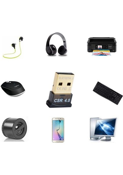 01 USB Bluetooth 4.0 Adaptörü Verici Bluetooth Alıcısı Ses Bluetooth Dongle Bilgisayar Pc Dizüstü Bilgisayar Için Kablosuz USB Adaptörü (Yurt Dışından)