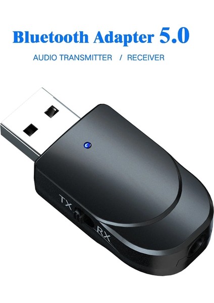 3 In 1 Bluetooth 5 0 Ses Alıcı Verici Mini 3 5mm Jack Aux USB Stereo Tv Araba Için Kablosuz Adaptör 3 In 1 Bluetooth Verici (Yurt Dışından) fırsatları