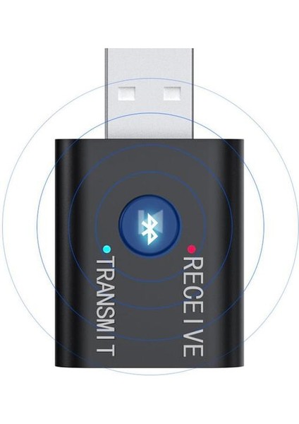 3 In 1 Anahtarlama Kablosuz Bluetooth Uyumlu 5.0 USB Anahtarlama Alıcı Verici 3.5mm Jack Aux Ses Dongle Adaptörü Araba Dizüstü Bilgisayarlar Için iPad Tv (Yurt Dışından)