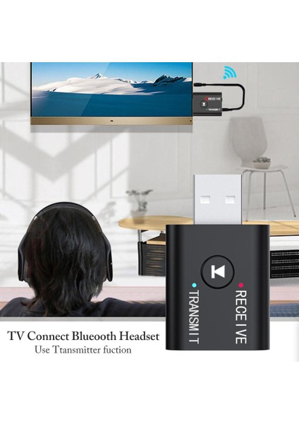 3 In 1 Anahtarlama Kablosuz Bluetooth Uyumlu 5.0 USB Anahtarlama Alıcı Verici 3.5mm Jack Aux Ses Dongle Adaptörü Araba Dizüstü Bilgisayarlar Için iPad Tv (Yurt Dışından) fırsatları