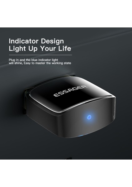 1 Adet Mavi Essager USB Bluetooth 5.0 Adaptör Dongle Pc Için Dizüstü Bilgisayar Hoparlörü Kablosuz Fare Kulaklık Müzik Aux Ses Alıcı Verici (Yurt Dışından) fırsatları