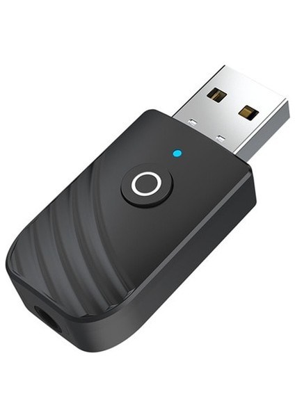 SY319 USB Bluetooth 5.0 Verici Alıcı 3 In 1 Adaptör 3.5mm Aux Tak ve Çalıştır Tv Pc Kulaklıklar Ev Stereo Araba Hıfı Ses (Yurt Dışından)