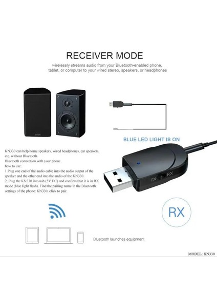 Siyah Xiaomi USB Bluetooth 5.0 Verici Alıcı 3 In 1 Edr Adaptörü Dongle 3.5mm Aux Tv Pc Kulaklık Ev Stereo Araba Hıfı Ses (Yurt Dışından) indirimleri
