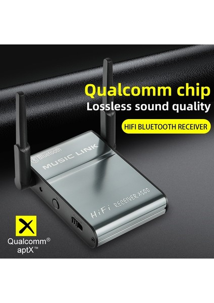 Aptx Gold Vaorlo Orijinal Aptx Bluetooth Ses Alıcısı Hifi Kayıpsız Hd Müzik Kablosuz Adaptör 3.5 mm Aux Rca Stereo Çift Anten Mic ile (Yurt Dışından) fiyatları