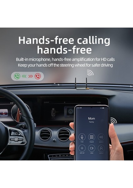Aptx Gold Vaorlo Orijinal Aptx Bluetooth Ses Alıcısı Hifi Kayıpsız Hd Müzik Kablosuz Adaptör 3.5 mm Aux Rca Stereo Çift Anten Mic ile (Yurt Dışından) fırsatları