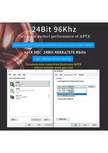 Kb9 16BIT KB9P USB Bluetooth 5.2 Kablosuz Av Alıcısı-Vericisi QCC3040 QCC3056 Aptx Adaptif Çok Noktalı Düşük Gecikme Kablosuz Adaptör Tv Pc Anahtarı (Yurt Dışından)