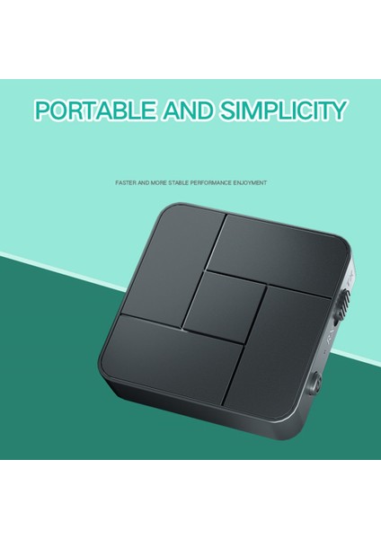 Style3 Bluetooth 5.0 Kablosuz Av Alıcısı-Vericisi Alıcı 3.5mm Aux Jack Rca Kablosuz Müzik Ses Adaptörü Için Mic ile Araba Pc Tv Kulaklıklar (Yurt Dışından)