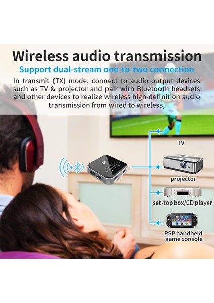 MR260AU Verici Alıcı Bluetooth 5.0hd 3.5mm Aux Rca USB Dongle 2ın1 Bluetooth Adaptörü Çağrı Araba Tv Pc Hoparlör Kulaklık Oyunu (Yurt Dışından) modelleri
