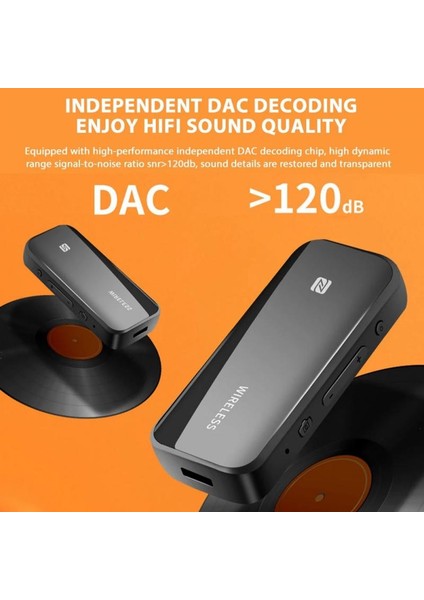 Siyah T40 Bluetooth 5.0 Aux Adaptörü Kablosuz Nfc Tf Kart 3.5mm Jack Handsfree Tv Pc Hoparlör Araç Kiti Ses Alıcı Verici (Yurt Dışından) modelleri
