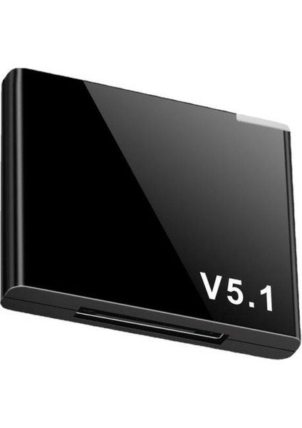 Siyah Bluetooth 5.1 Ses Alıcısı Kablosuz Stereo Müzik Mini Adaptör Jakı Analog Hoparlör Kulaklık 30 Pin iPhone iPad Için Uyumlu (Yurt Dışından)