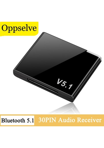 Siyah Bluetooth 5.1 Ses Alıcısı Kablosuz Stereo Müzik Mini Adaptör Jakı Analog Hoparlör Kulaklık 30 Pin iPhone iPad Için Uyumlu (Yurt Dışından) fiyatları