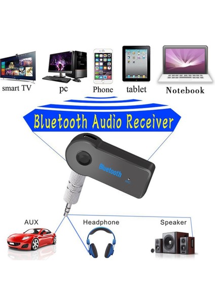 01 Kablosuz Bluetooth 5.0 Alıcı Verici Adaptörü 2 In 1 3.5mm Jack Araba Müzik Ses Aux A2DP Kulaklık Alıcısı Handsfree (Yurt Dışından) fiyatları