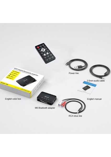 01 Ryra 5.0 Alıcı Verici Fm Stereo Aux 3.5mm Jack Rca Optik Kablosuz Nfc Ses Adaptörü Tv Pc Için (Yurt Dışından) fırsatları