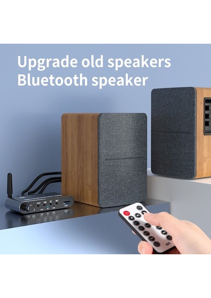 Standart Sürüm Dısour Bluetooth 5.1 Alıcı Verici Ses Adaptörü U Disk Oynatma Koaksiyel/optik 3.5 mm Aux Rl Dac Dönüştürücü Uzaktan Kumanda (Yurt Dışından) indirimleri