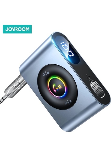 Tint Joyroom Yükseltilmiş Bluetooth 5.3 Araç Adaptörü Gürültü Önleyici 3.5mm Aux Manyetik Kablosuz Ses Alıcısı Araba Ev Stereo Için (Yurt Dışından) fiyatları