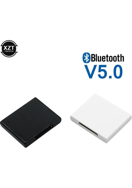 Siyah 30PIN Bluetooth Uyumlu Ses Alıcısı Hoparlör I-Wave Bluetooth Uyumlu Adaptör Alıcısı (Yurt Dışından)