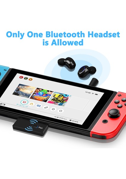 Siyah 5.0 Tip-C Bluetooth Kablosuz Av Alıcısı-Vericisi Stereo A2DP Sbc Düşük Gecikme Mıc ile Usb-C Nintendo Anahtarı Ps4 Tv Pc Için Kablosuz Adaptör (Yurt Dışından) fırsatları