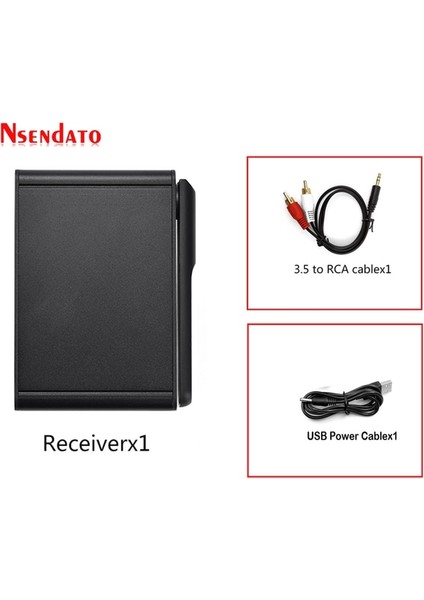 Sadece Alıcı 200 M 2.4 Ghz Hifi Dijital Kablosuz Ses Adaptörü Müzik Ses Kablosuz Wifi Verici Alıcı 3.5mm Ses Kablosu ile iPad Için (Yurt Dışından)