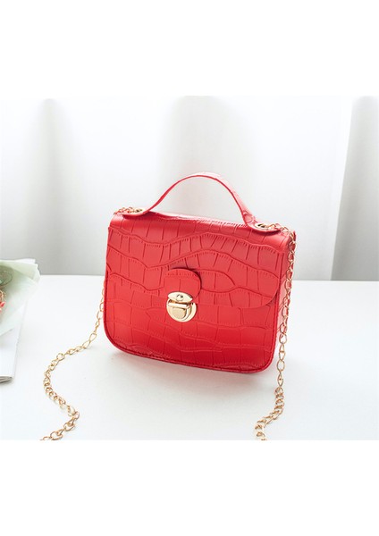 Kadın Küçük Crossbody Çanta Klasik Timsah Desen Omuz Çanta Hafif Zincir Askı Messenger Çanta 2021 (Yurt Dışından) modelleri