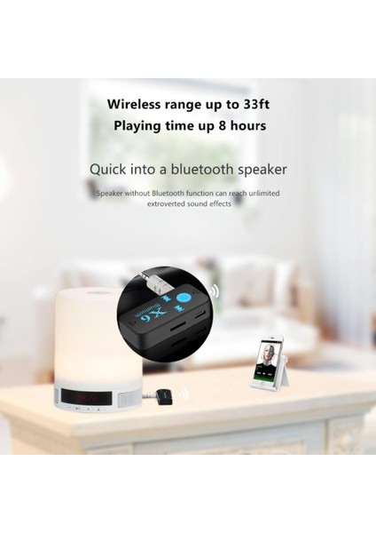 Tf Kart Araç Bluetooth Adaptörü Bluetooth Alıcısı Ses USB 3.5mm Müzik Ses Aux Arabalar Için Bluetooth Verici Alıcı Tv Pc Hoparlör (Yurt Dışından) fırsatları