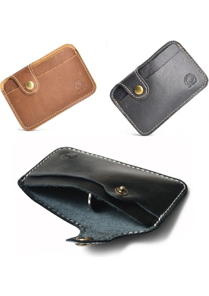 Retro Deri Kredi Tutucu Iş Mini Kart Cüzdan Erkek Hakiki Deri Ince Cüzdan Erkek Küçük Çanta Erkek Kadın Kart Sahibinin (Yurt Dışından) fiyatları