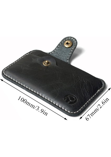 Retro Deri Kredi Tutucu Iş Mini Kart Cüzdan Erkek Hakiki Deri Ince Cüzdan Erkek Küçük Çanta Erkek Kadın Kart Sahibinin (Yurt Dışından) modelleri