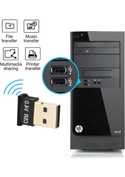 4.0 USB Adaptörü Bluetooth Uyumlu Alıcı USB 4.0 Dongle 4.0 Bt Verici Aptx Pc Dizüstü Hoparlör Için Mini Adaptör (Yurt Dışından) indirimleri