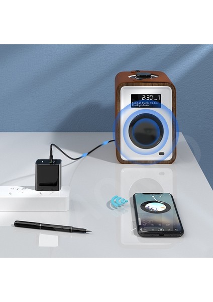 Abd Plug Siyah Vaorlo Ab/abd Plug Bluetooth 5.0 Kablosuz Av Alıcısı-Vericisi Alıcı 2 In 1 3.5 mm Rca Stereo Kayıpsız Müzik Kablosuz Adaptör Tv Pc Amp (Yurt Dışından)