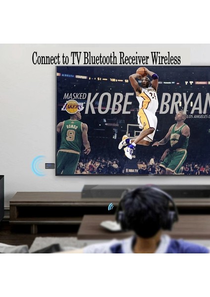 Bluetooth V5.0 Tebe Bluetooth 5.0 Alıcı Verici Mini 2 In 1 Kablosuz USB Ses Adaptörü ile 3.5mm Aux Jack Tv Pc Hoparlör Kulaklıklar Için (Yurt Dışından) fiyatları