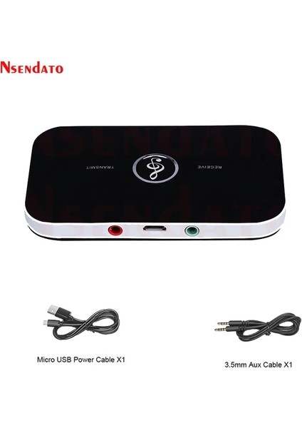 Orijinal Kutusu Yok Kablosuz Bt 5.0 Ses Alıcı Verici 2 In 1 Rca 3.5 mm 3.5 Aux Jack USB Dongle Stereo Müzik Tv Araba Pc Için Kablosuz Adaptörler (Yurt Dışından)