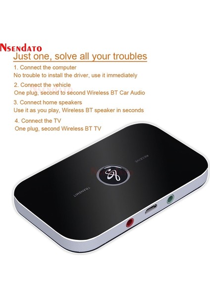 Orijinal Kutusu Yok Kablosuz Bt 5.0 Ses Alıcı Verici 2 In 1 Rca 3.5 mm 3.5 Aux Jack USB Dongle Stereo Müzik Tv Araba Pc Için Kablosuz Adaptörler (Yurt Dışından) fırsatları