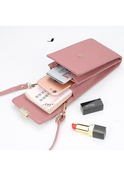 Bayan Telefon Çantası Kore Moda Çok Fonksiyonlu Omuz Crossbody Çanta Cüzdan Cüzdan Kadın Cüzdanlar Cüzdanlar Cüzdan Erkek Çanta Sikke Çanta Anahtarlık Cüzdan Küçük Cüzdan (Yurt Dışından) modelleri