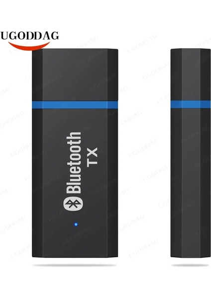 Siyah Bluetooth 5.0 + Edr Kablosuz Av Alıcısı-Vericisi Tv Pc Için Sürücüsüz USB Ses Kilidi Verici 3.5mm Jack Aux Stereo Kablosuz Adaptör (Yurt Dışından) indirimleri