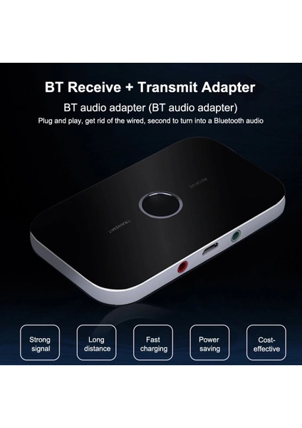 Siyah Yükseltilmiş Bluetooth 5.0 Kablosuz Av Alıcısı-Vericisi Alıcı Rca 3.5mm Aux Jack USB Dongle Müzik Kablosuz Adaptör Araba Pc Tv Kulaklıklar Için (Yurt Dışından) modelleri