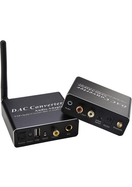 Siyah Kablosuz 5.0 Alıcı Dac Dönüştürücü 3.5mm Ses Çıkışı Süper Performans Ses Adaptörü Alıcısı Kablosuz Ev Müzik Için (Yurt Dışından) modelleri
