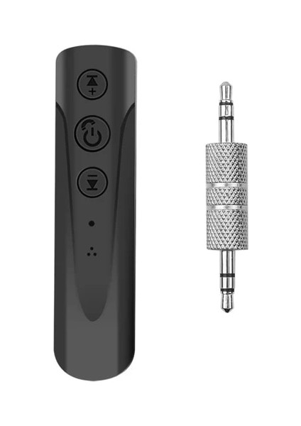 Siyah Kebidu Yeni Bluetooth Aux Ses Alıcısı 3.5 Jack Müzik Alımı Yayın Araba Bluetooth Eller Serbest Bluetooth Araç Kiti (Yurt Dışından)
