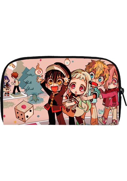 Japon Animesi Jibaku Shounen Hanako-Kun Bozuk Para Cüzdanı Karikatür Tuvalet Bağlı Hanako Kun Cüzdan Rahat Uzun Para Para Çantası Hediye (Yurt Dışından) modelleri