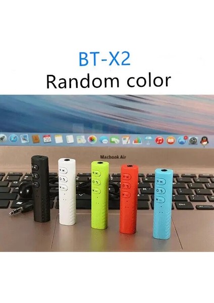 Bt-X2 Mini Araç Kiti Bluetooth X6 Evrensel Alıcı Desteği Çağrı Müzik Telefon Aux Girişi/çıkışı Mp3 Müzik Çalar Telefon Altlığı Masa Müziği (Yurt Dışından)