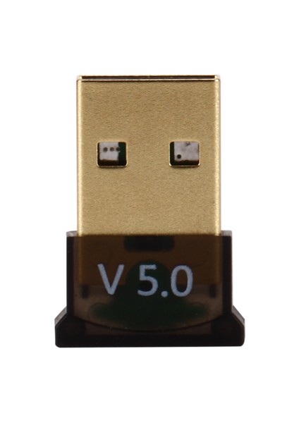 Siyah Lcckaa USB Bluetooth 5.0 Adaptörü Kablosuz Bluetooth Alıcı Verici Bilgisayar Pc Laptop Için Bluetooth Ses Adaptörü Dongle (Yurt Dışından)