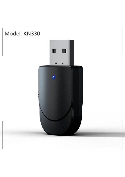 B Siyah KN330 5.0 USB Adaptörü Iki Bir Arada Araba Çift Çıkışlı Kablosuz Av Alıcısı-Vericisi Alıcısı Işık Tx/rx Düğmesi Dönüştürücü (Yurt Dışından) indirimleri