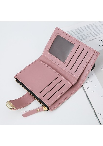 Shunjın Moda Kadın Cüzdan Kısa Kadın Bozuk Para Cüzdanı Cüzdan Kadın Kart Tutucu Küçük Bayanlar Cüzdan Kadın Çile Mini Debriyaj (Yurt Dışından) fırsatları