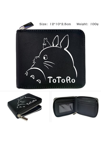 Pu Japanes Anime Karikatür Komşum Totoro Cüzdan Kısa Çanta Gençler Için Kart Sahibinin Para Cebi (Yurt Dışından) indirimleri