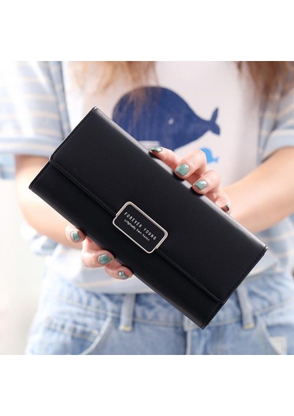 Moda Kadın Cüzdan Deri Çile Cüzdan Kadın Uzun Tasarım Çanta Debriyaj Kadın Bayan Cüzdanı Telefon Cebi Cartera Mujer (Yurt Dışından) fırsatları