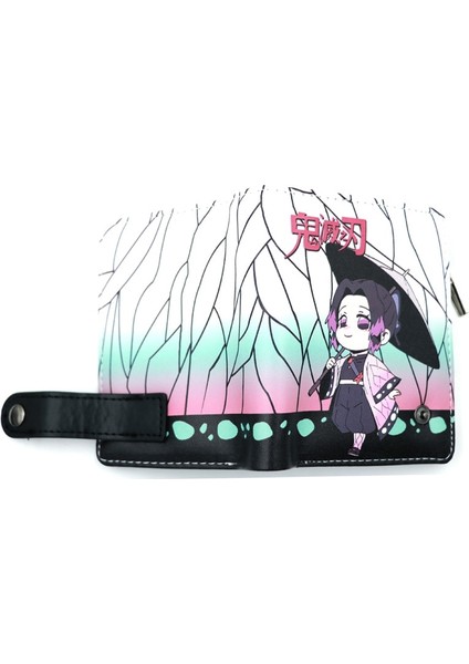 Anime Demon Slayer Yumuşak Düğme Cüzdan Kamado Nezuko Fermuar Para Kartı Çanta (Yurt Dışından) indirimleri