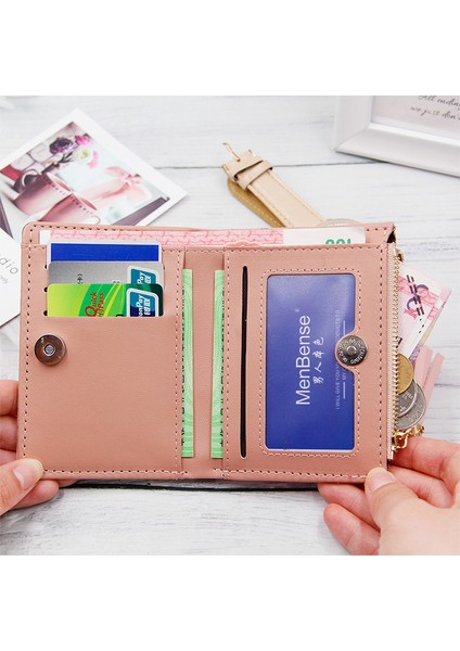 Yeni Varış Püskül Cüzdan Kısa Kadın Cüzdan Fermuar Çanta Patchwork Panelli Cüzdan Trendy Bozuk Para Cüzdanı Kart Sahibinin Deri (Yurt Dışından) fırsatları
